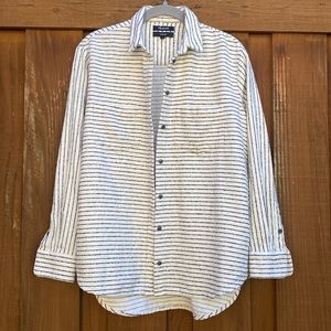 Madewell Oversized Striped Flannel